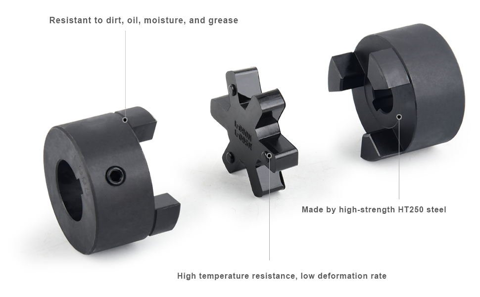 5/8" to 1" L095 L-jaw-coupling